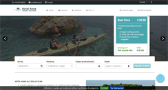 Desktop Screenshot of hotelannaisoladelba.it